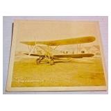 CURTIS BI PLANE ORIGINAL PHOTO