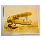 CURTIS BI PLANE ORIGINAL PHOTO