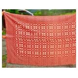 Back of Red & White Homespun