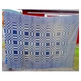 Blue & White homespun