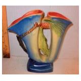 Roseville Pine Cone Double Vase