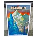 1982 Milton Glaser Catskills Poster
