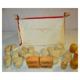 Tent/ Supplies for Dime Store Soldiers