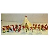 Lead Dime Store Cowboys & Indians