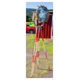 Spotlight on tripod