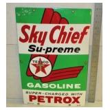 Vintage Porcelain Gas Sign