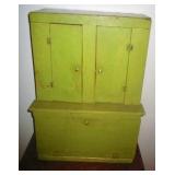 Miniature Step Back Cupboard