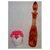 Bohemian Style Bottle & Vase