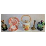 Tea Pot & Vases