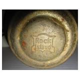 Markings on Rock island Lantern