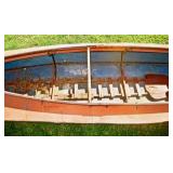 Interior Shot of Antique Canoe