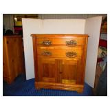 Oak washstand
