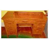 Oak Flat Top Desk