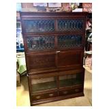 Oak Barrister Bookcase