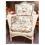 Wicker Rocking Chair From Set