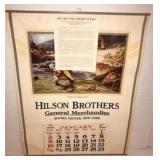 1949 Hilson Bors., Bovina Calendar