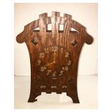 Sessions Mission Oak Clock