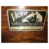 Label On Wind-Up Victrola