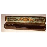 Straight Razor In Holder