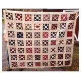 Handmade Geometric Quilt
