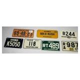 Miniature License Plates