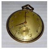 10 K Gruen Pocket Watch