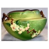 Roseville Apple Blossom Hanging Basket