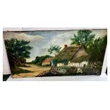 Oil On Canvas Signed