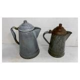 Graniteware Coffee pots