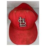 Curt Flood Game Worn Hat
