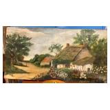 Signed Oil On Canvas