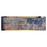 Wooden Farm Sign
