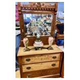 Dresser & Oil Lamps