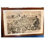 Framed Pickwick Print