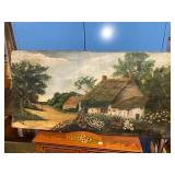 Signed Oil On Canvas