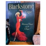 Vintage Blackstone Cigar Poster