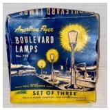 American Flyer Street Lamps