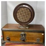Antique Radio & Speaker