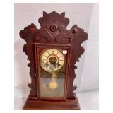 Walnut clock