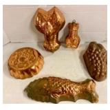 Brass Food molds