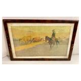 Remington Western print