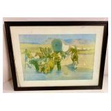 Remington Western print