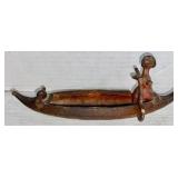 Carved Canoe