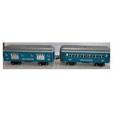 Lionel 310-Mail car & 312-Pass. Car