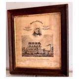 Matthew Baldwin- First Locomotive Litho