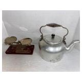 Scale & Tea Pot