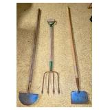 Pitchfork & Scrapers
