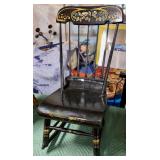 Stenciled Rocking Chair