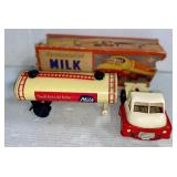 Milk Tanker Truck w/ Box