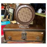 VIntage Radio & Speaker